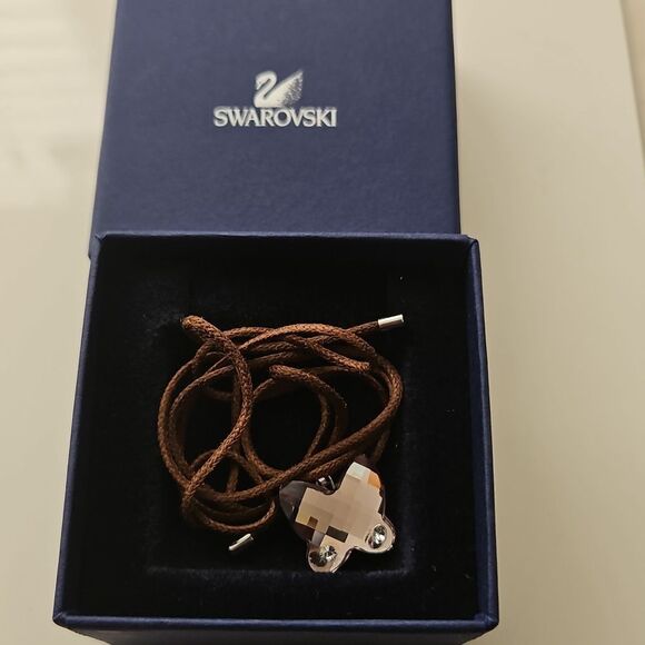 Swarovski Crystal Butterfly Pendant, Rope Necklace - Picture 16 of 16